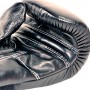 Fairtex TGT7 Снарядные Перчатки Тайский Бокс Закрытый Большой Палец Черные